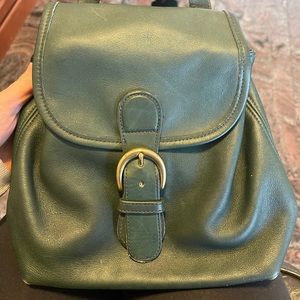 Vintage Coach Mini Backpack